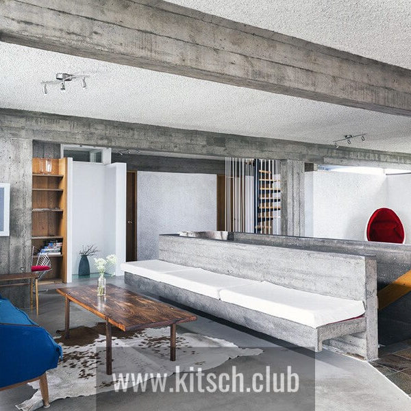 Стиль брутализм в дизайне интерьера