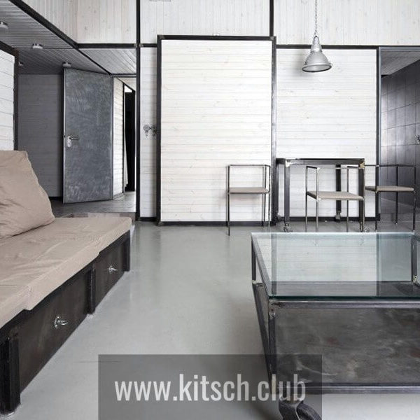 Стиль брутализм в дизайне интерьера