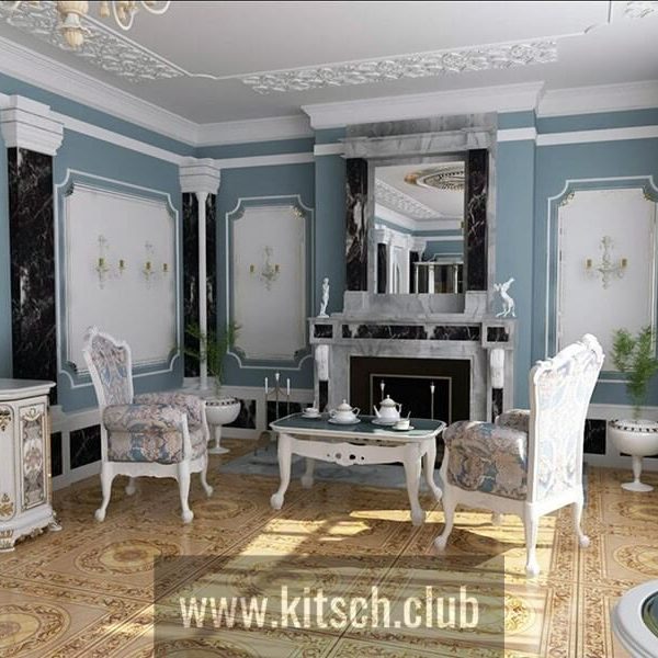 Стиль классицизм в дизайне интерьера