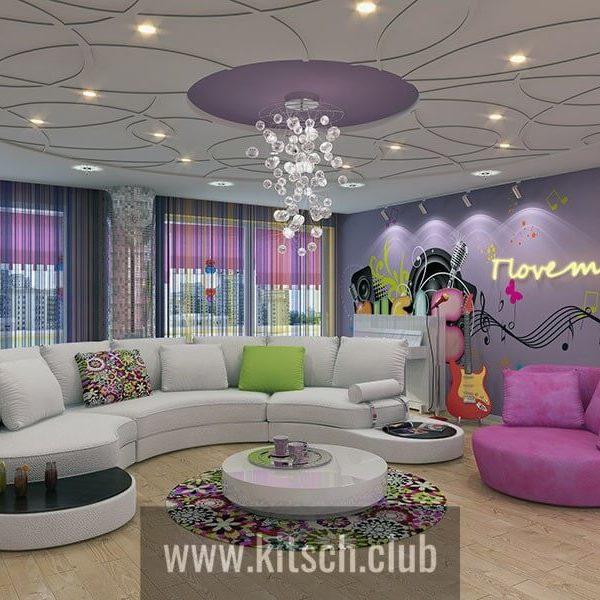 Стиль диско в дизайне интерьера