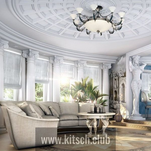 Греческий стиль в дизайне интерьера