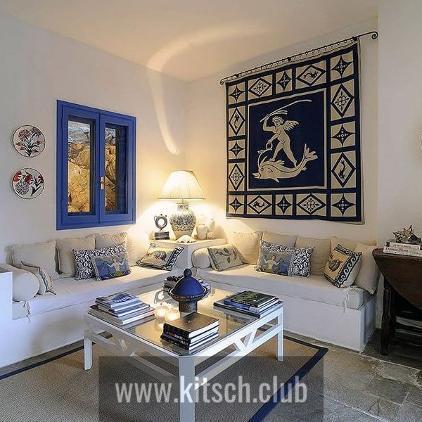 Греческий стиль в дизайне интерьера