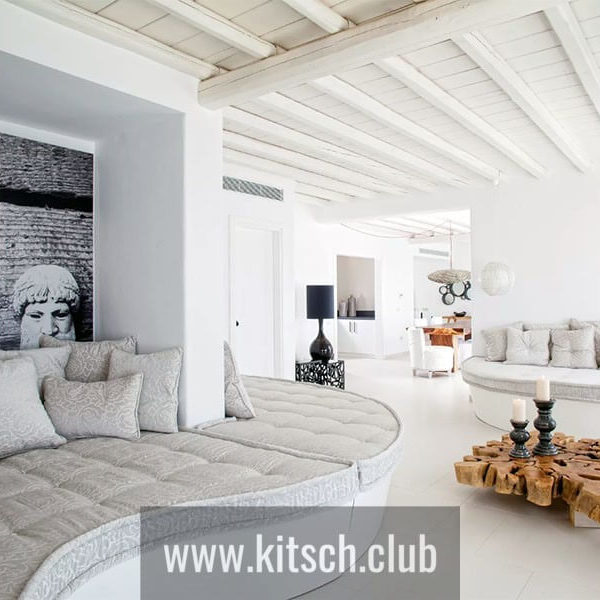 Греческий стиль в дизайне интерьера